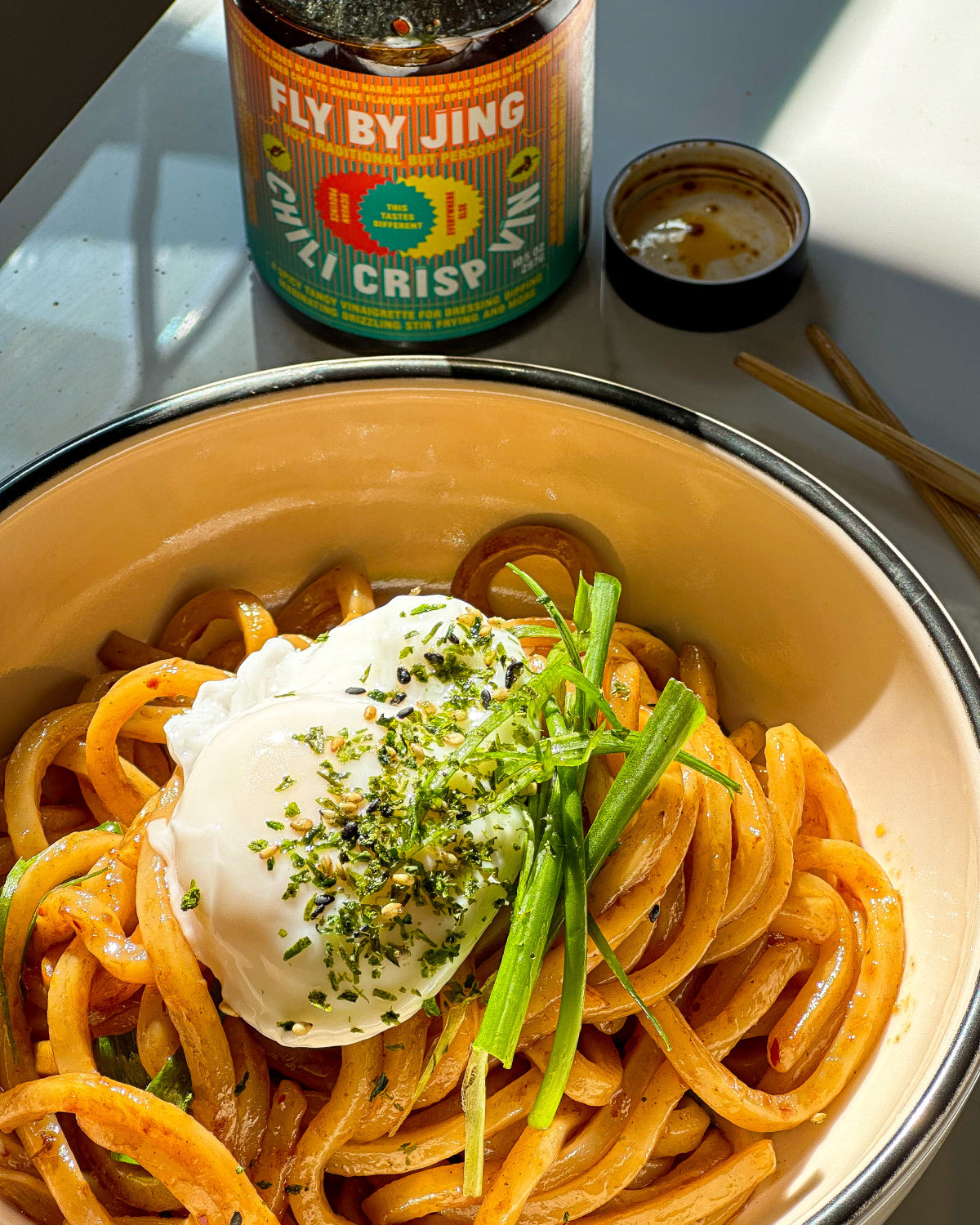 Spicy Garlic Udon